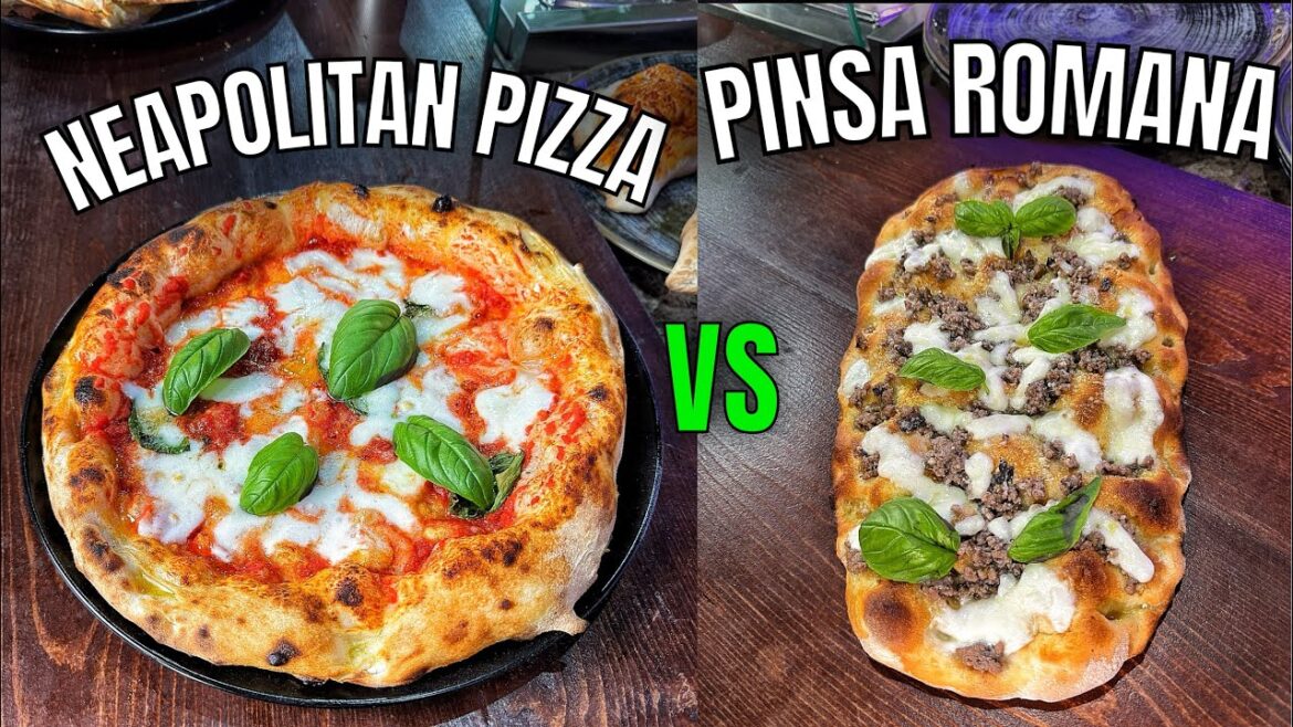 Neapolitan Pizza Vs Pinsa Romana - Step By Step Recipe Comparison