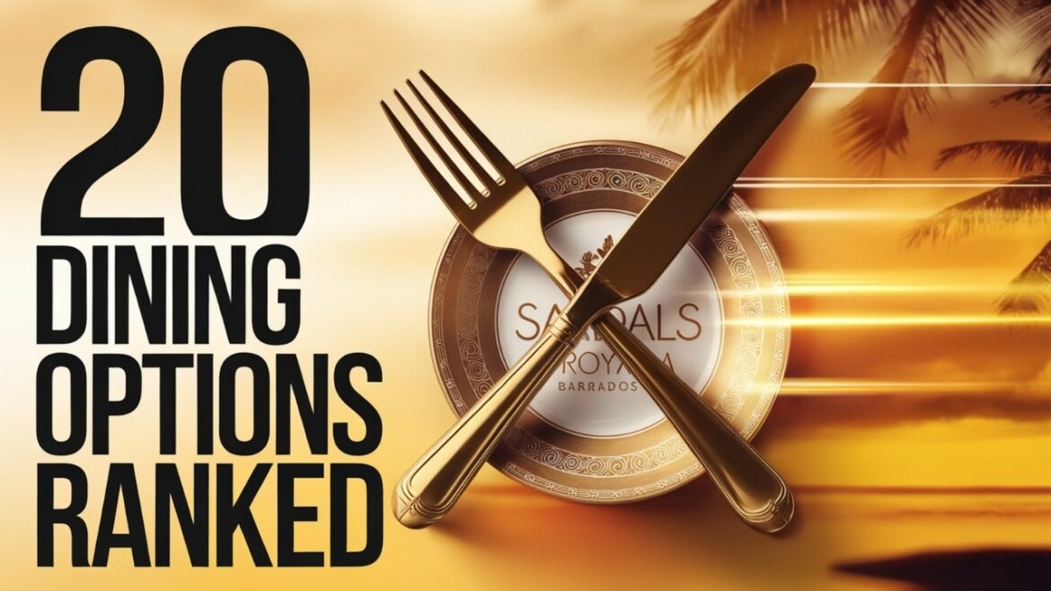 I Rank Every Restaurant in Sandals Royal Barbados! I Rank Every Restaurant in Sandals Royal Barbados!