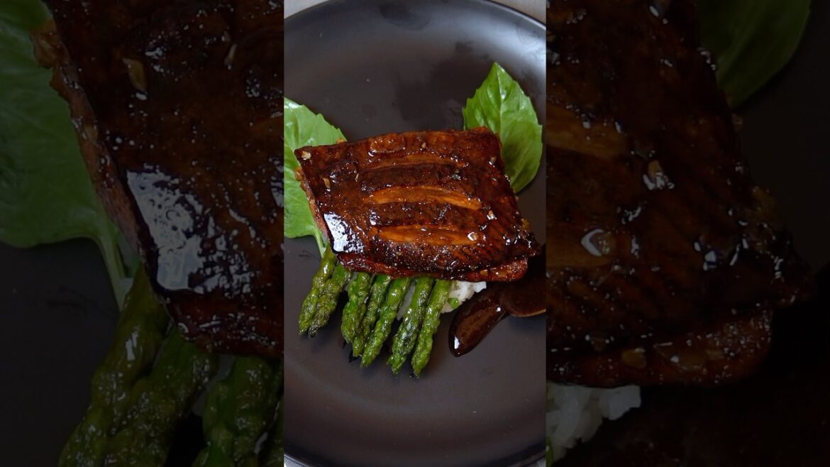 I Made the most delicious Teriyaki Salmon