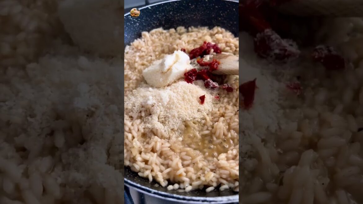 Creamy Salmon Sundried tomato risotto Creamy Salmon Sundried tomato risotto