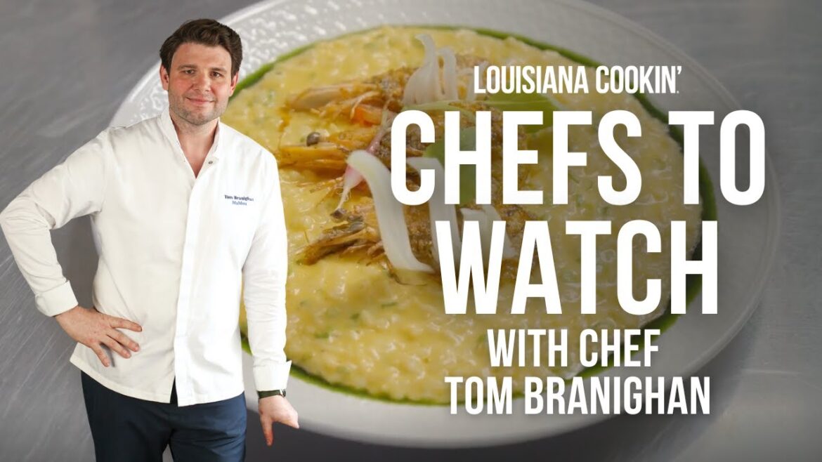 Chef Tom Branighan’s Crab Fat Risotto with Louisiana Shrimp | Chefs to Watch Chef Tom Branighan's Crab Fat Risotto with Louisiana Shrimp | Chefs to Watch