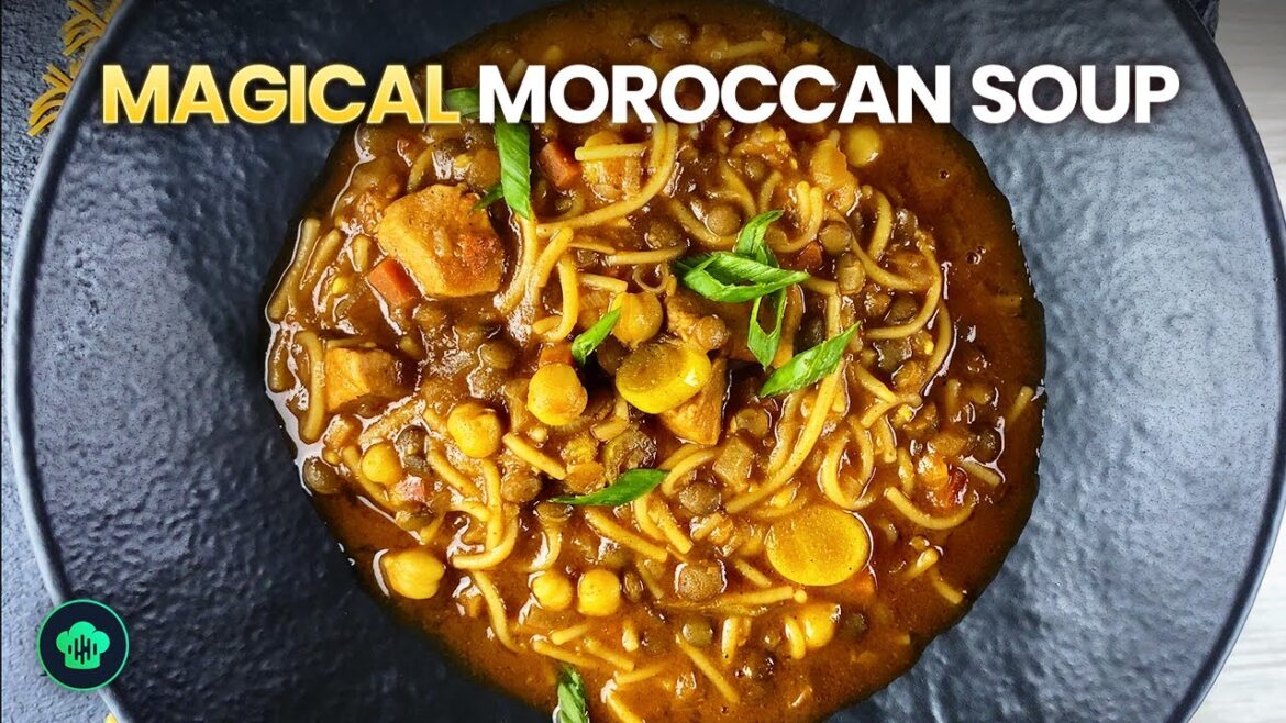 Magical MOROCCAN Chicken and Vegetable Soup Recipe!