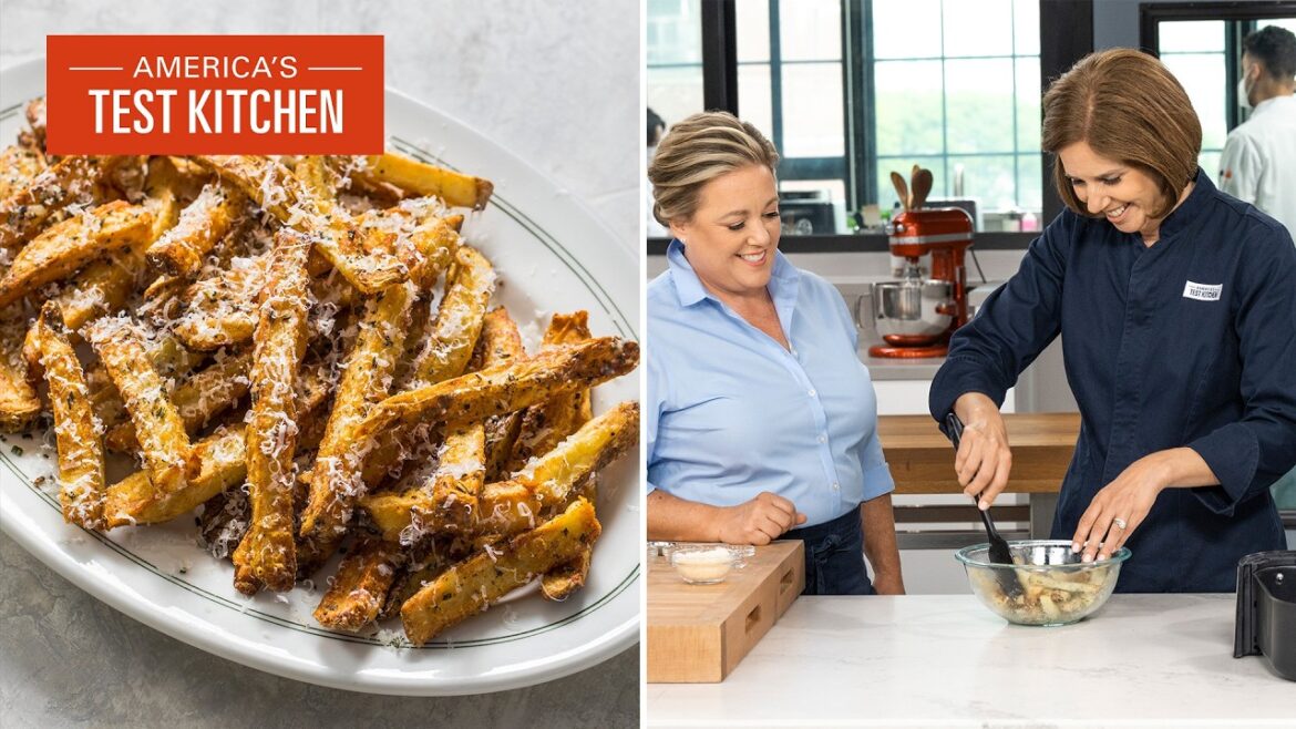 How to Make Crispy Air-Fryer French Fries | America’s Test Kitchen (S24 E5) How to Make Crispy Air-Fryer French Fries | America's Test Kitchen (S24 E5)