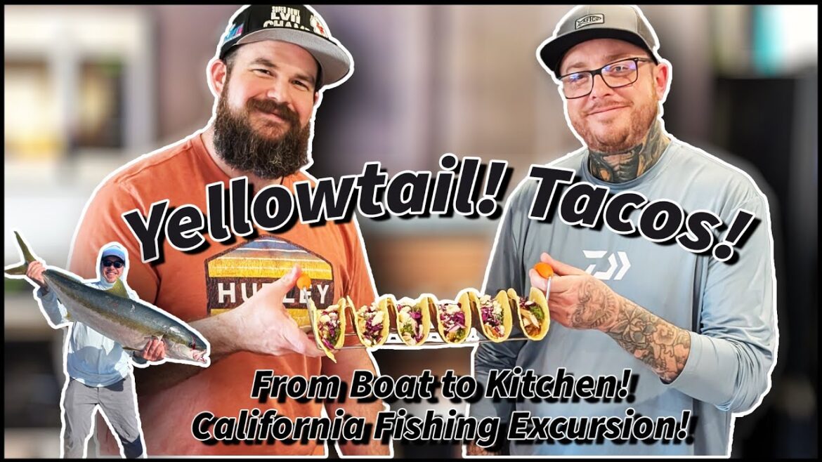 Fresh Yellowtail Fish Tacos! Cooking & Interview from a California Fishing Adventure! Fresh Yellowtail Fish Tacos! Cooking & Interview from a California Fishing Adventure!