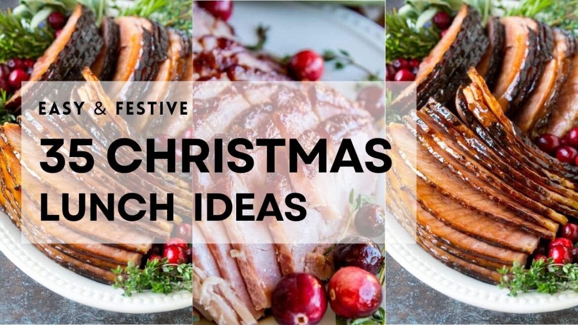 Christmas Lunch Ideas You Need to Try This Holiday Season! #christmas #thecheerfulspirit #recipe Christmas Lunch Ideas You Need to Try This Holiday Season! #christmas #thecheerfulspirit #recipe