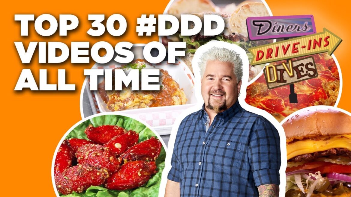 Top 30 #DDD Videos of ALL TIME with Guy Fieri | Diners, Drive-Ins, and Dives | Food Network Top 30 #DDD Videos of ALL TIME with Guy Fieri | Diners, Drive-Ins, and Dives | Food Network