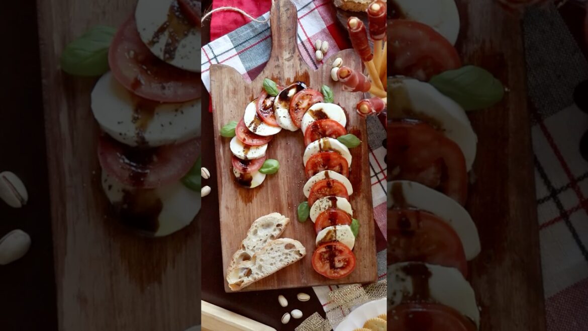 Recetas Fáciles para Navidad 4 de 5 | Bastón Caprese – CUKit! Recetas Fáciles para Navidad 4 de 5 | Bastón Caprese - CUKit!