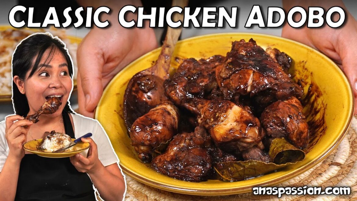 How to Make this Greatest Filipino Dish | Classic Pinoy Chicken Adobo