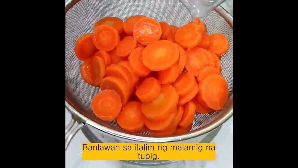 Moroccan Carrot Salad | Paano Gumawa ng Carrot Salad | Recipe ng Moroccan Salad | Pagkaing Moroccan