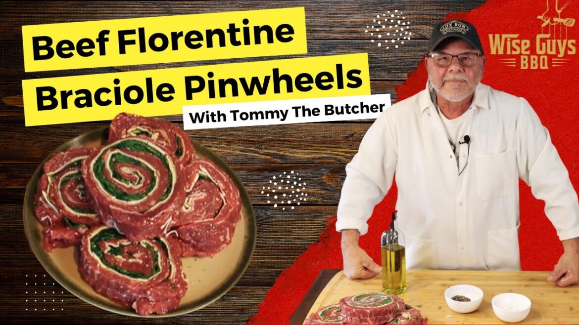 Beef Florentine Braciole Pinwheels | Italian Steak Recipe You NEED to Try!