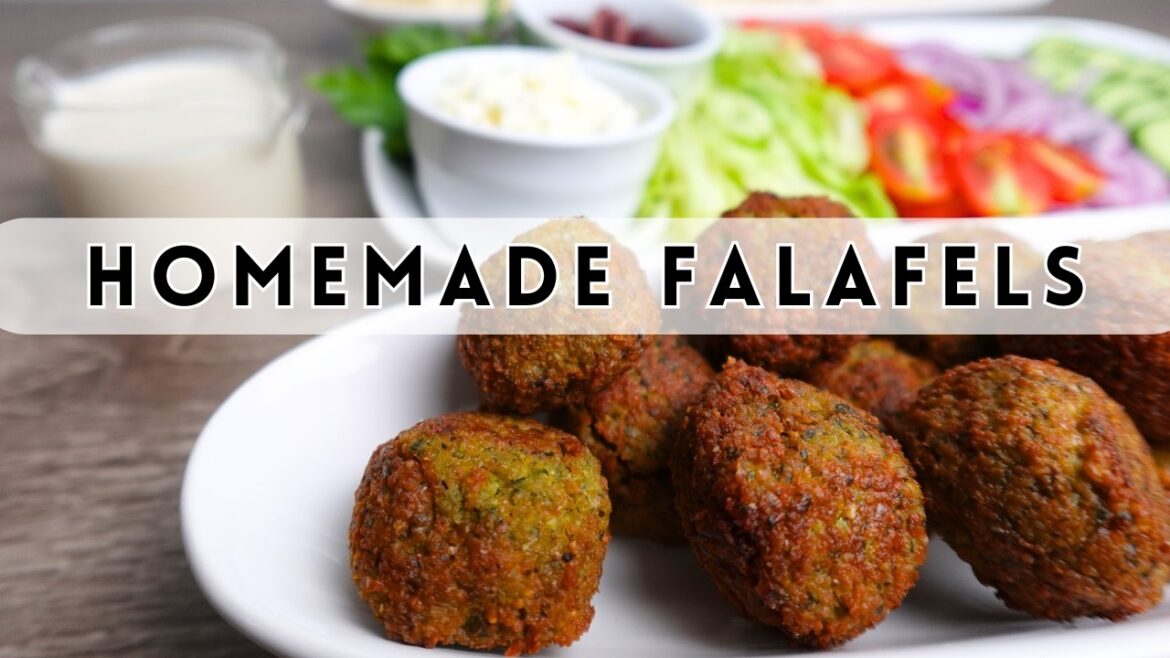 Best Homemade Falafels with Tahini Sauce | Bonus Mini Pita Recipe | How to make Falafel Sandwiches Best Homemade Falafels with Tahini Sauce | Bonus Mini Pita Recipe | How to make Falafel Sandwiches