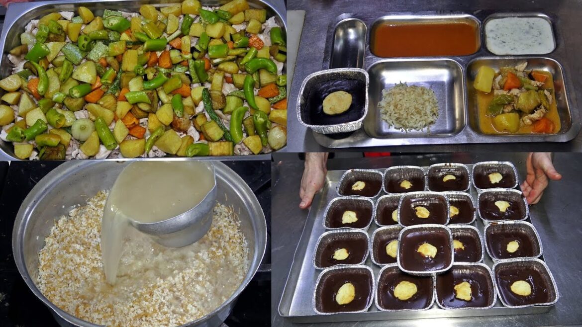 Perfect for the Whole Family Baked Chicken with Vegetables Recipe Rice Pilaf and Supangle Dessert