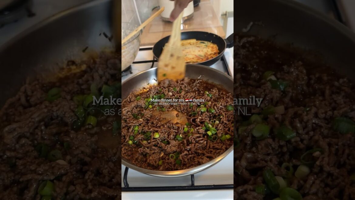 Stir-Fried Ground Beef - Dining and Cooking
