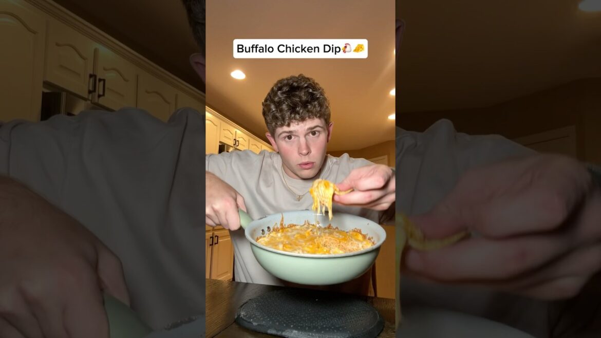 Making The Viral Holiday Buffalo Chicken Dip!