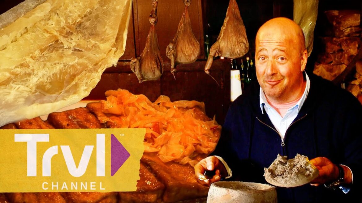Andrew’s STINKIEST Feasts | Bizarre Foods with Andrew Zimmern | Travel Channel Andrew’s STINKIEST Feasts | Bizarre Foods with Andrew Zimmern | Travel Channel
