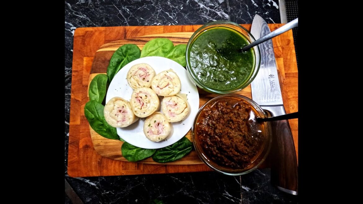 Italian Style Sushi | Pasta Rolls & Pesto