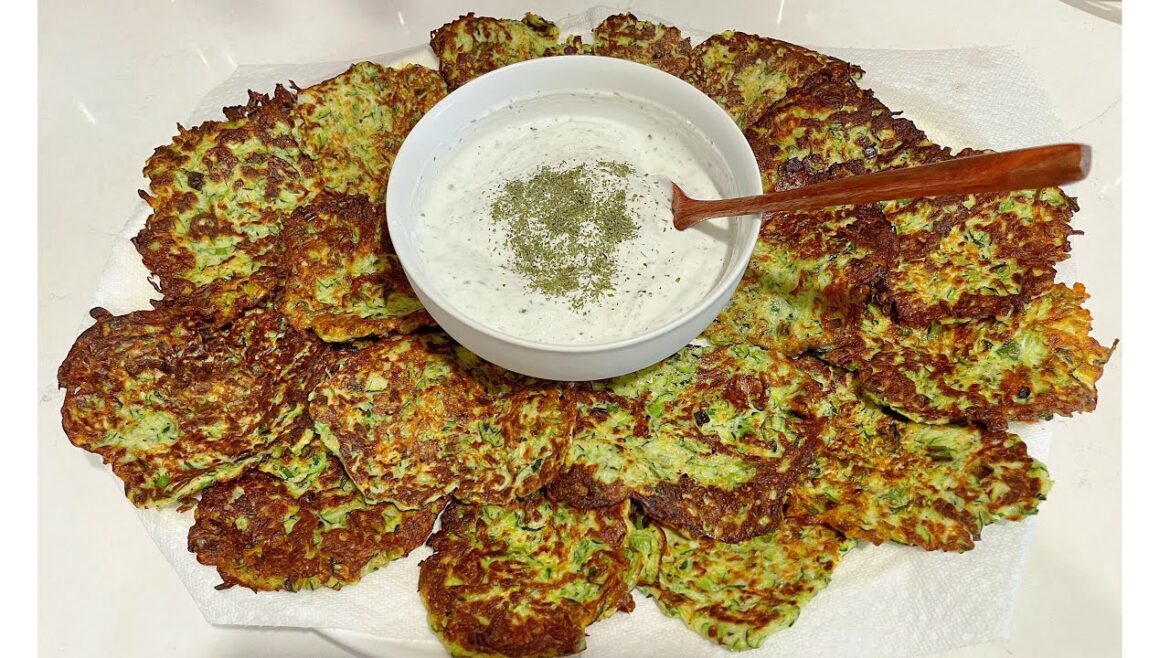 The best Zucchini Fritters | عجّة بالكوسا
