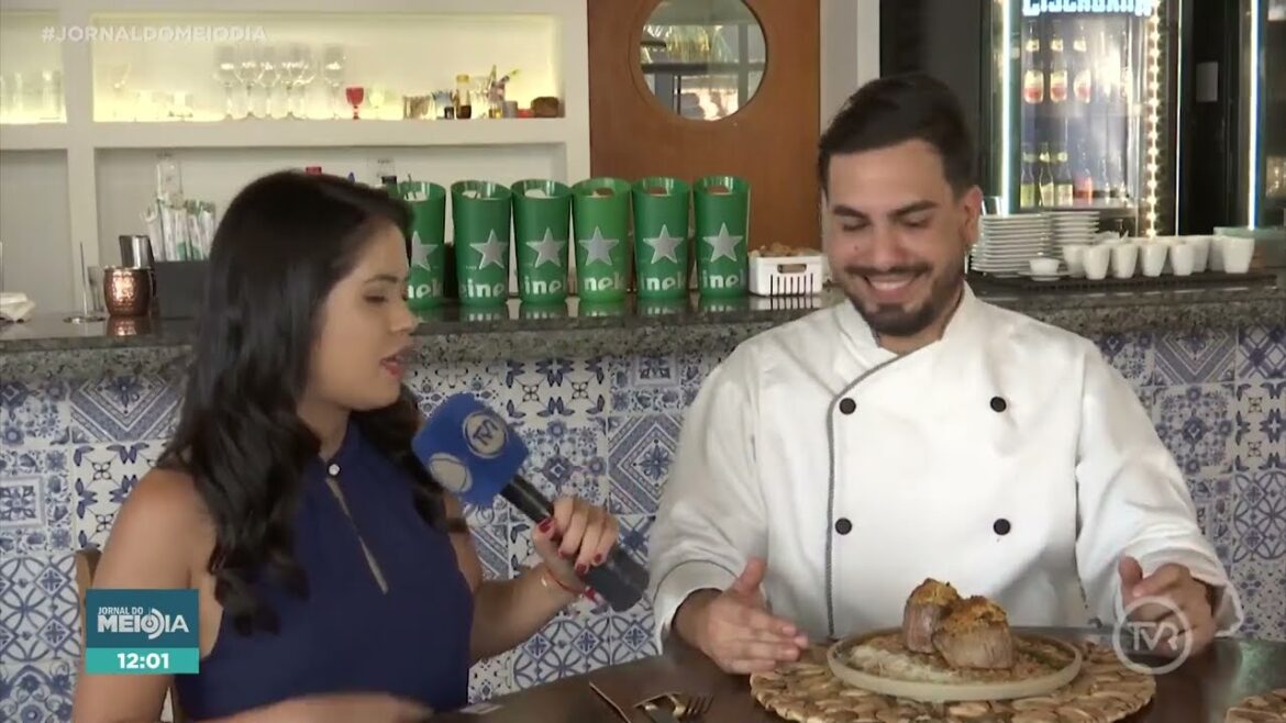 Aprenda a fazer risoto de tomate seco acompanhado de filé mignon crocante