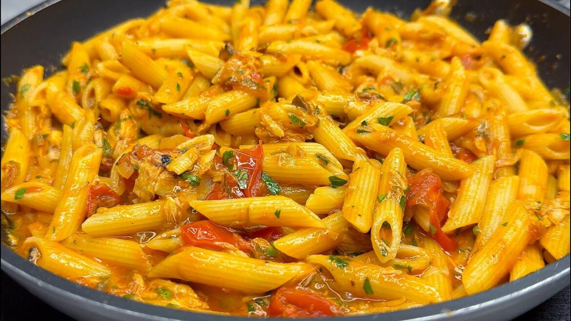 The tastiest pasta in just 5 minutes! So easy and delicious that you will make it every day!