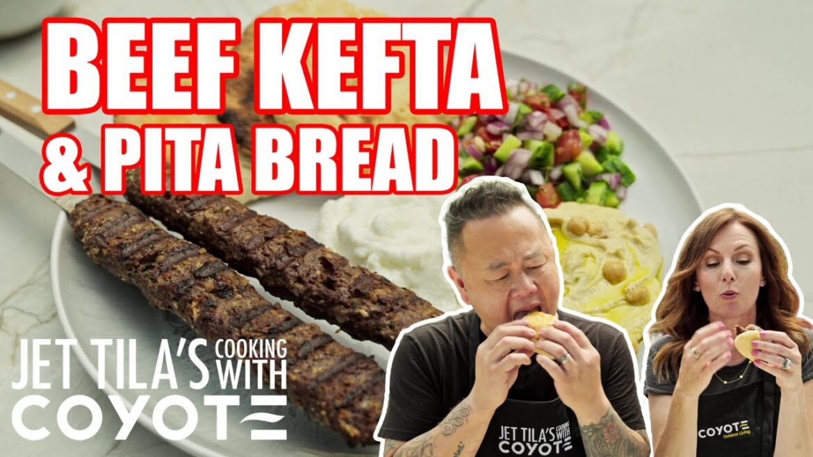 Jet & Ali Tila make Beef Kefta Kabobs, Pita & Garlic Crack Sauce Jet & Ali Tila make Beef Kefta Kabobs, Pita & Garlic Crack Sauce