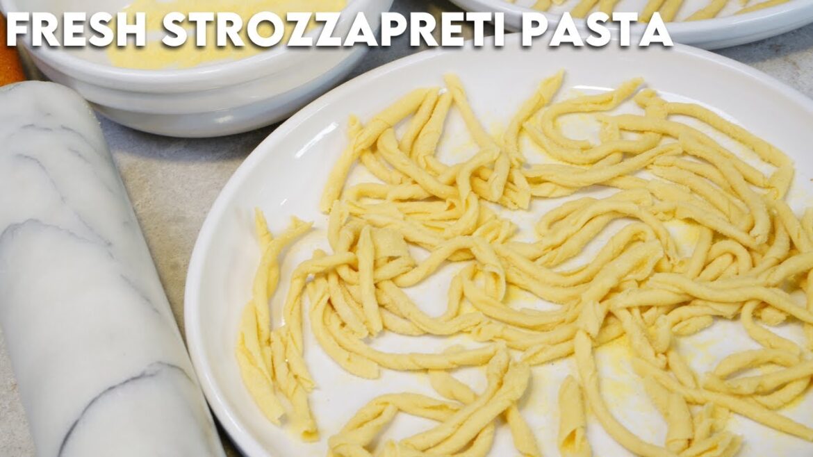 Strozzapreti Pasta Recipe! Strozzapreti Pasta Recipe!
