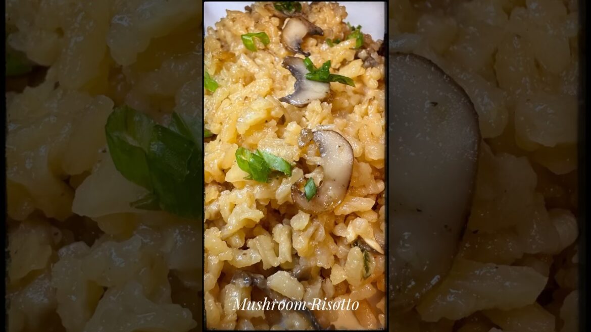 Mushroom Risotto Mushroom Risotto