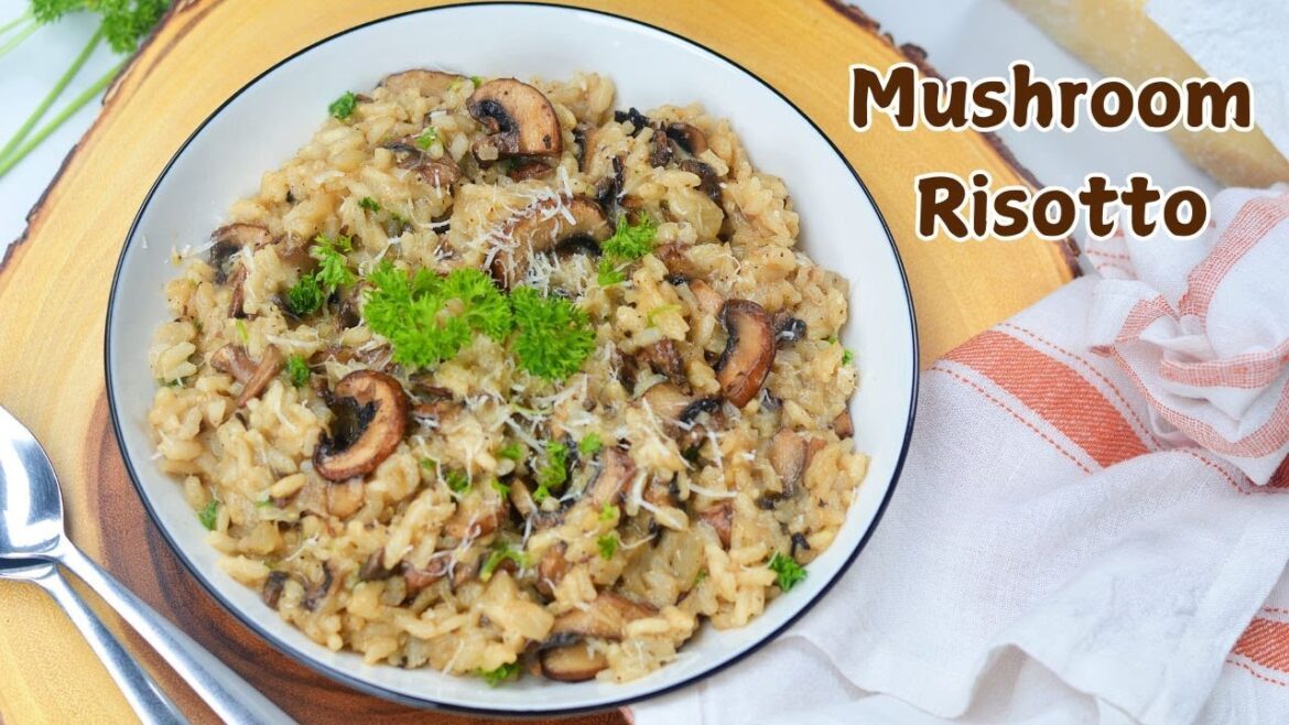 Creamy Mushroom RISOTTO for a COZY EVENING when you want to COOK something SIMPLE yet ELEGANT Creamy Mushroom RISOTTO for a COZY EVENING when you want to COOK something SIMPLE yet ELEGANT