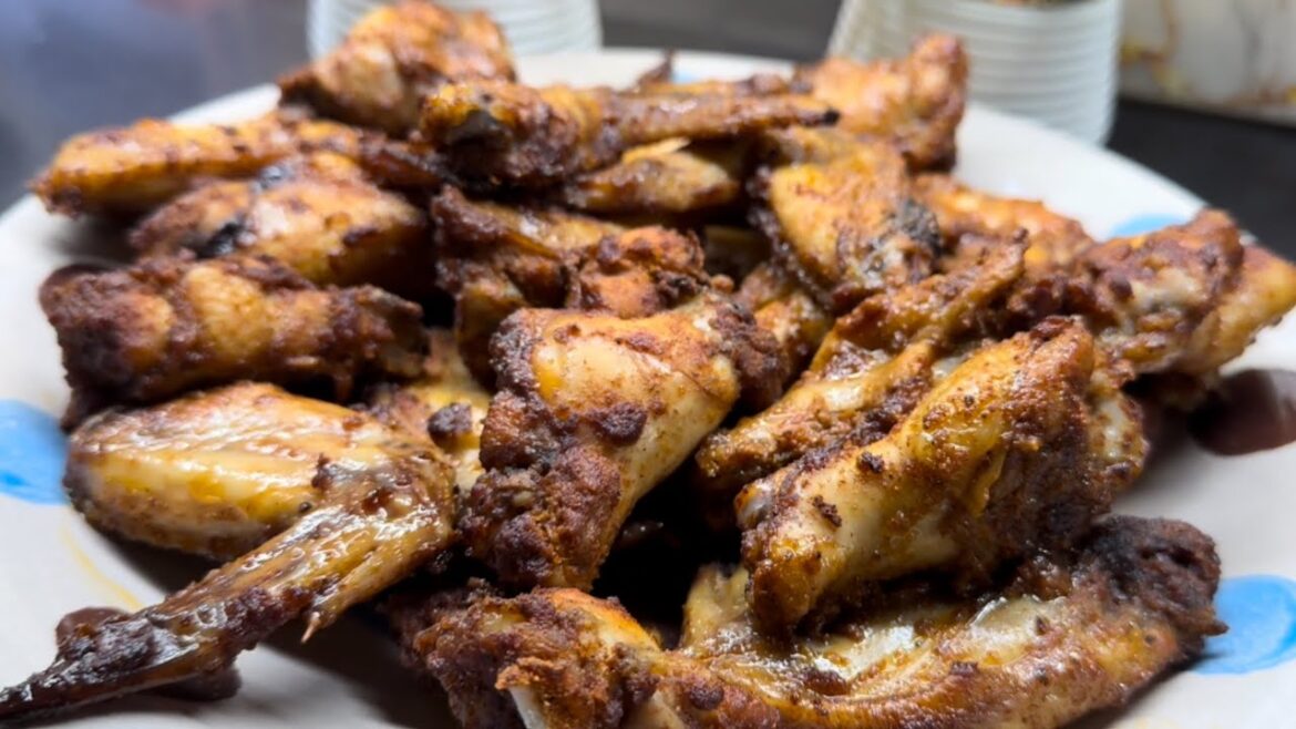 Crispy Baked Chicken Wings | How to make chicken wings easy recipe