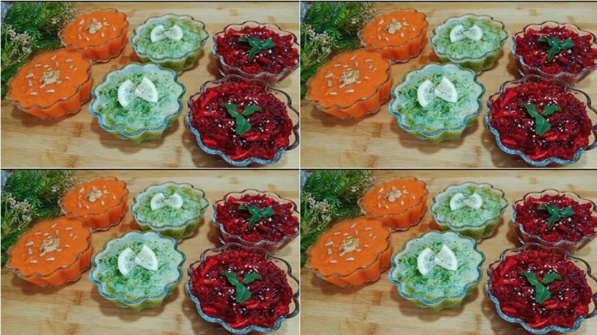 #سلطات  مغربية تقليدية باردة- Salades Marocaines