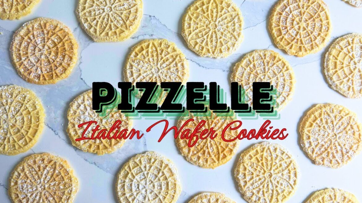 How to Make Perfect PIZZELLE | Traditional Italian Waffle Cookies Recipe