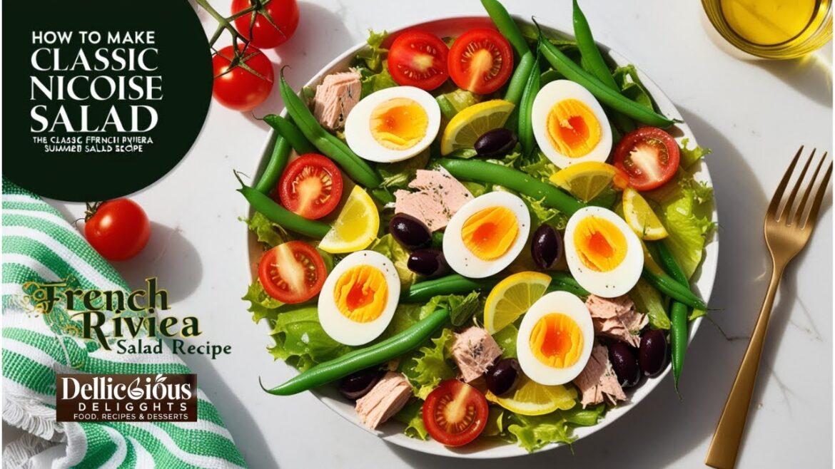 How to make NICOISE SALAD the classic French Riviera summer salad recipe! How to make NICOISE SALAD the classic French Riviera summer salad recipe!