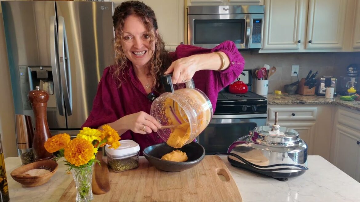 Pumpkin Feta Dip in 10 Minutes FLAT!