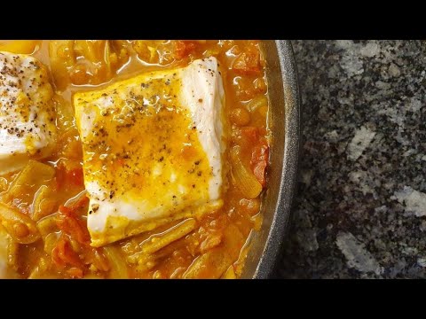 Pizzoccheri mit Safran, Linsen und Fisch (Pizzoccheri with saffron, lentils and fish) Pizzoccheri mit Safran, Linsen und Fisch (Pizzoccheri with saffron, lentils and fish)