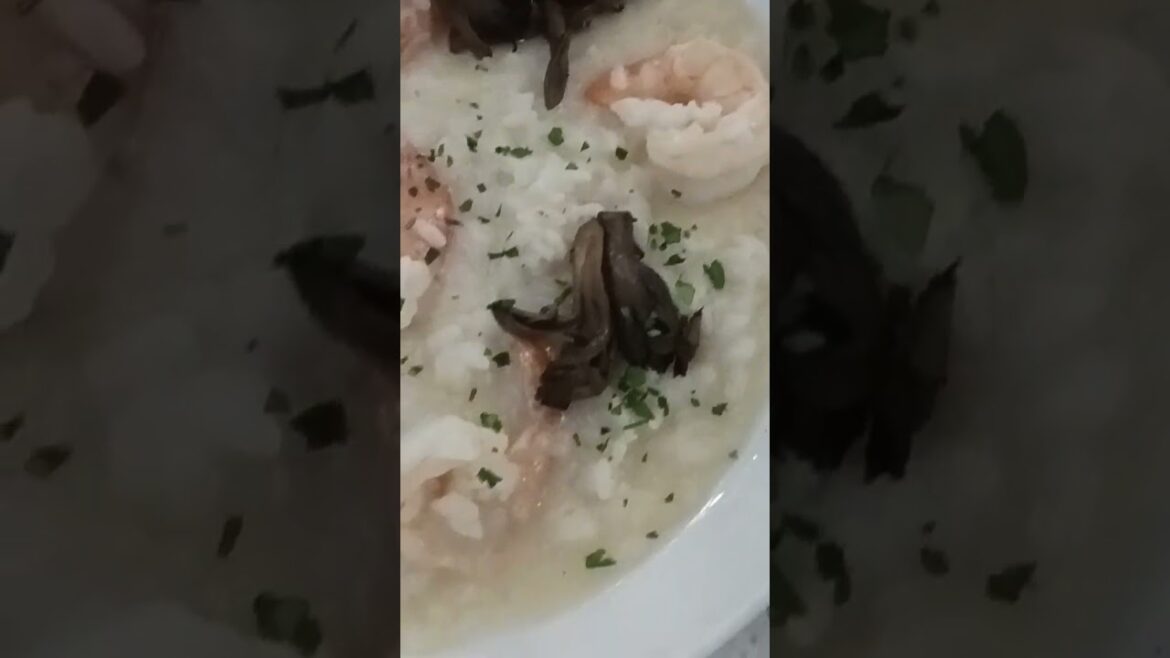 $25 Shrimp Risotto Spiedini Fiamma Rampart Casino Las Vegas #italian #shirmp #dinner #lasvegas #food