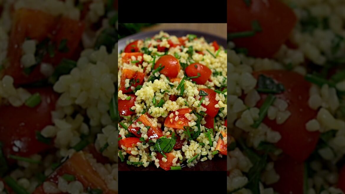 Salad with bulgur Salad with bulgur