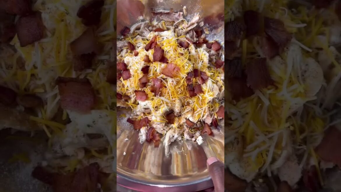 Chicken Bacon Ranch Roll Ups or Burritos!!  #foodie #easyrecipes #shorts