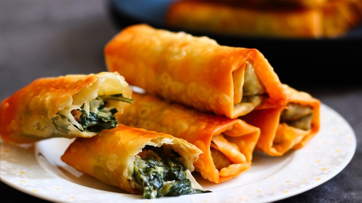 How to Make Perfect Spinach & Cheese Börek/Borek | Delicious Step-by-Step Recipe!"
