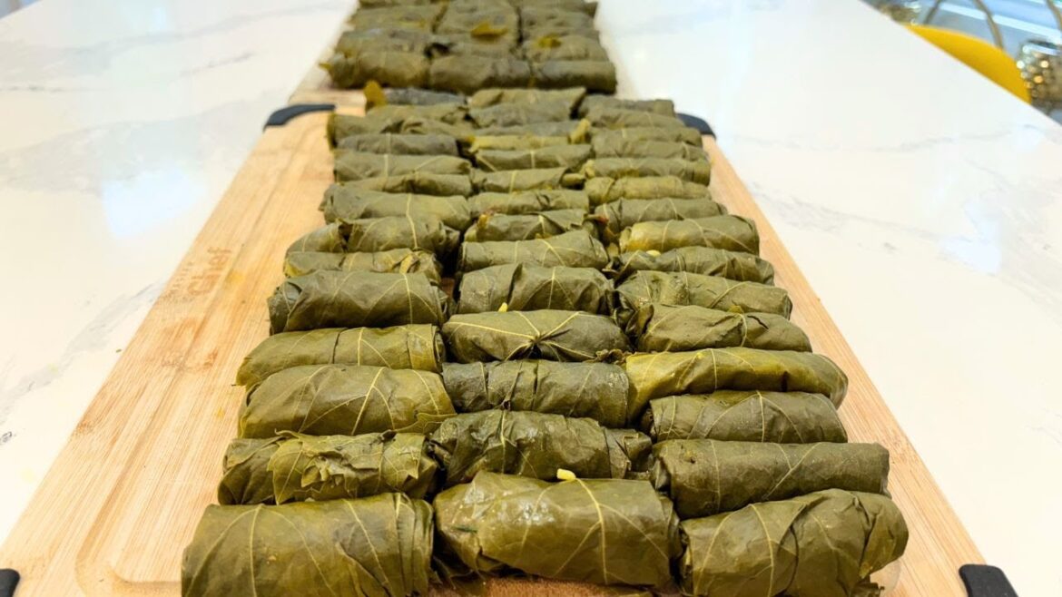 How To Make Dolma | Stuffed Grape Leaves EASY RECIPE