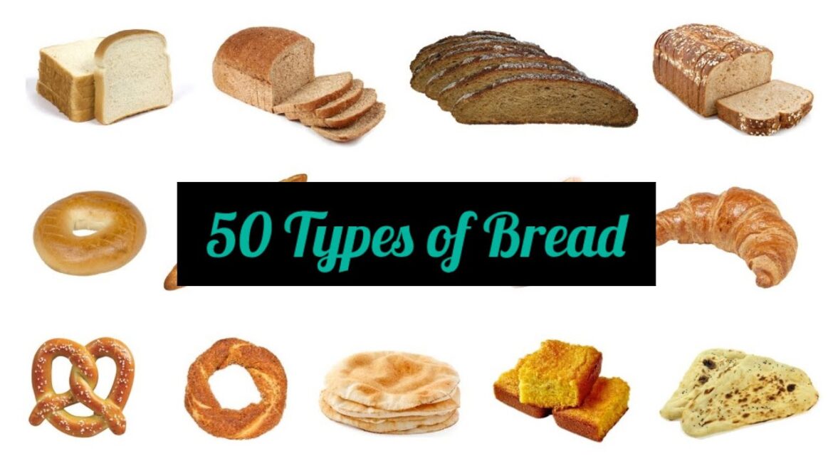 50 Types of Bread Vocabulary with their countries | Names of Bread | List of Bread | Bread Types 50 Types of Bread Vocabulary with their countries | Names of Bread | List of Bread | Bread Types
