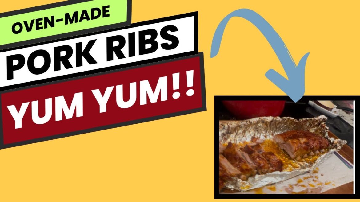 Juicy Ribs in the Oven!? Oven baked low-and-slow Pork Ribs