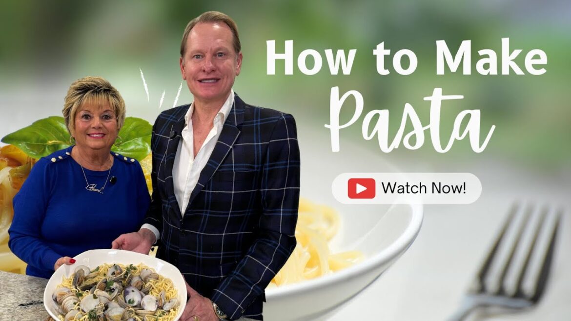 Antoinette’s Italian Kitchen | Carson Kressley | Linguine with Clams Antoinette's Italian Kitchen | Carson Kressley | Linguine with Clams
