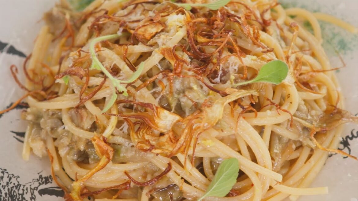 Pasta con i carciofi | Cucina In Balcone con Ruben Pasta con i carciofi | Cucina In Balcone con Ruben