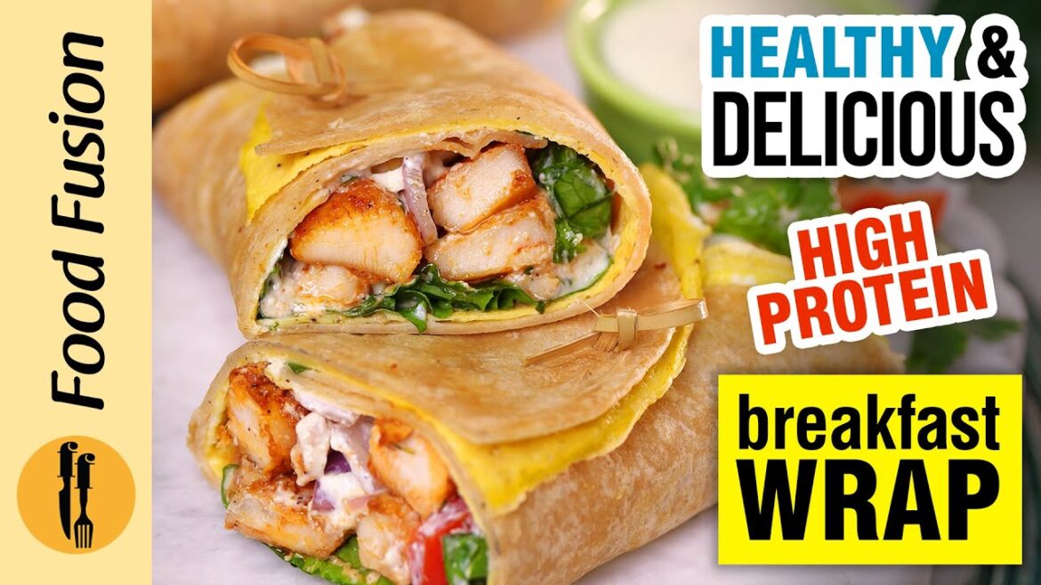Healthy & Delicious High Protein Breakfast Wrap Recipe – Hemani x Food Fusion Healthy & Delicious High Protein Breakfast Wrap Recipe - Hemani x Food Fusion