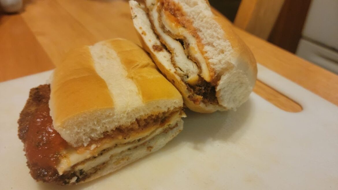 The BEST Chicken Parm Sub