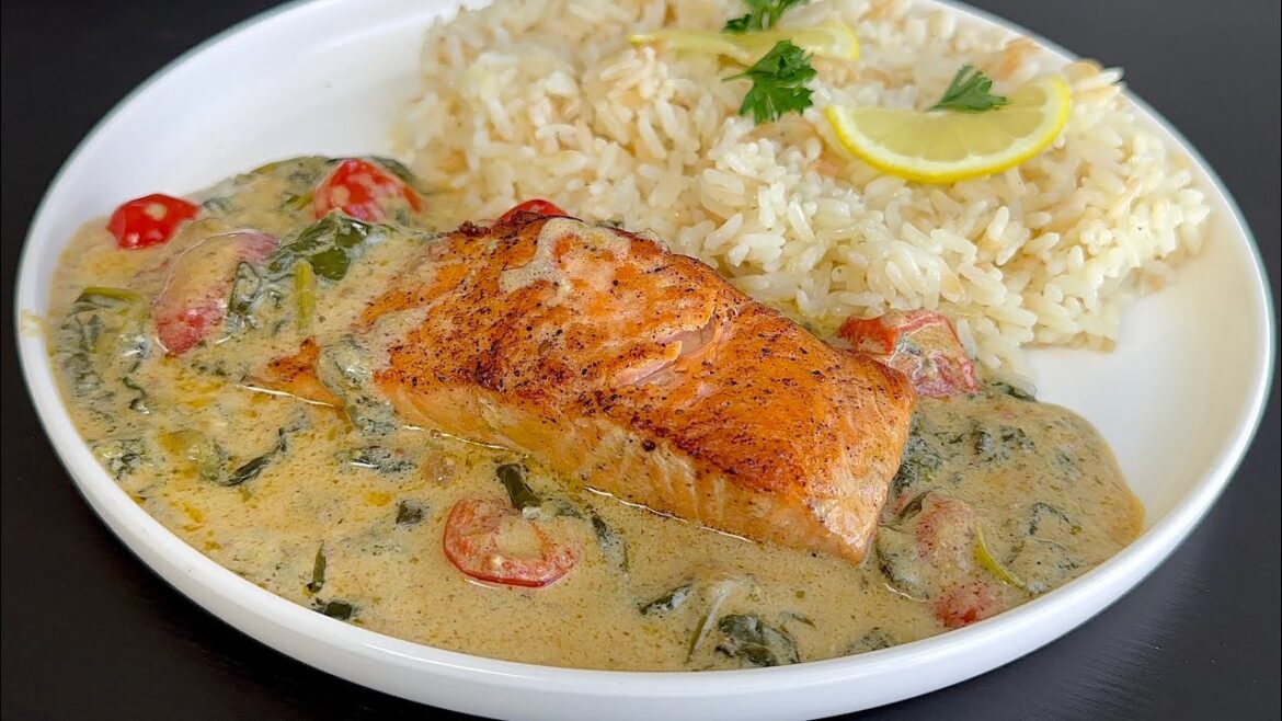 La Recette la Plus Savoureuse et la Plus Facile que j’ai Jamais Mangée ! Saumon à la Toscane ! La Recette la Plus Savoureuse et la Plus Facile que j'ai Jamais Mangée ! Saumon à la Toscane !