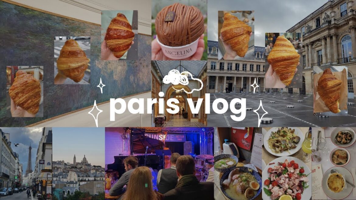 paris vlog | food and sightseeing spots, croissants, museums, shopping, jazz | eng sub paris vlog | food and sightseeing spots, croissants, museums, shopping, jazz | eng sub