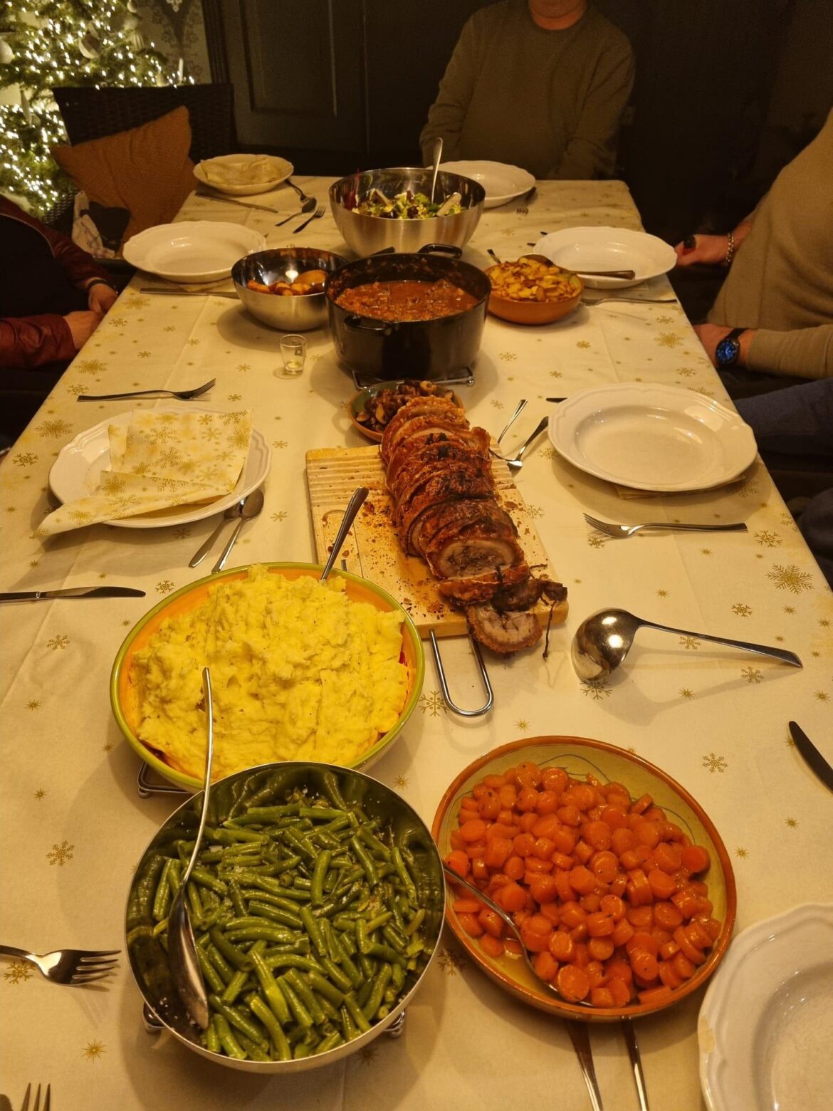 A serious eats christmas dinner!