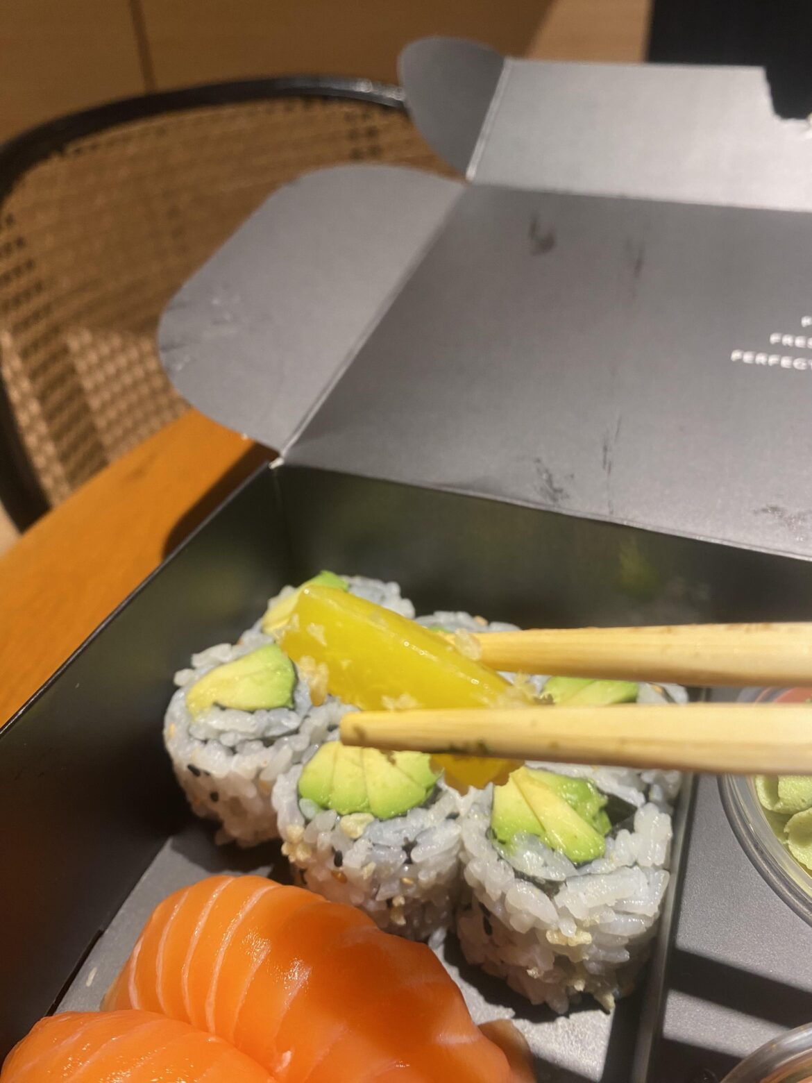 What is this veggie that was in my roll?