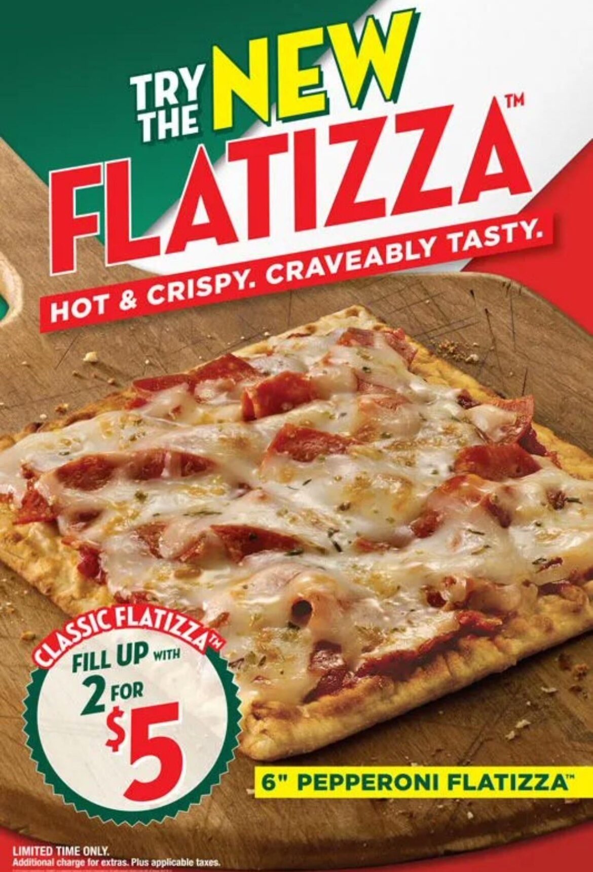 Anybody remember when Subway tried to make pizza?