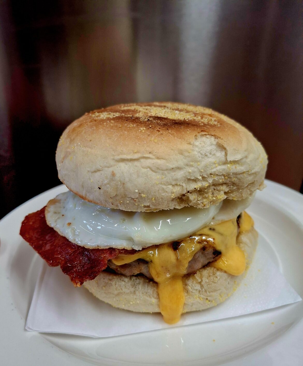 This is my sausage and egg muffin I also made a while ago.